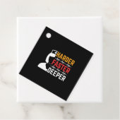 Harder Faster Deeper Nurse-Hemd Geschenkanhänger (Beispiel)