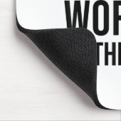 Hardest Worker In The Room ,workout Motivation Shi Mousepad (Ecke)