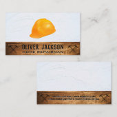 Hardhat Crossed Hammers | Texturwald Visitenkarte (Vorne/Hinten)