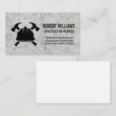 Hardhat Hammers | Bau | Beton Terminkarte (Vorne/Hinten)