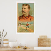 Hardie Henderson Baseball 1888 Poster (Küche)