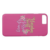 Hardin Scott u. Tessa-junges Blumen Case-Mate iPhone Hülle (Rückseite (Horizontal))