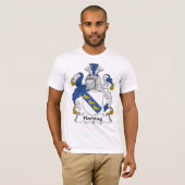 Harding-Familienwappen T-Shirt (Vorne ganz)