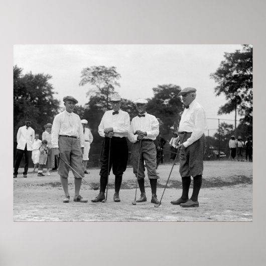 Harding Golf Foresome, 20er Poster (Vorne)