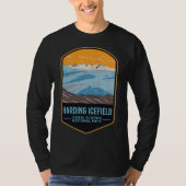Harding Icefields Kenai Fjords National Park T-Shirt (Vorderseite)