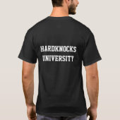 Hardknocks Universität T-Shirt (Rückseite)