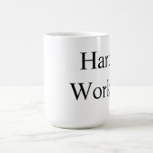 Hardly Working マグカップ Kaffeetasse (Mittel)