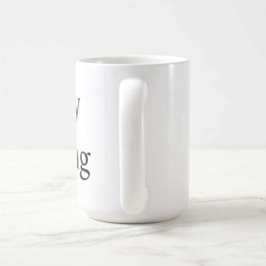 Hardly Working マグカップ Kaffeetasse (Henkel)