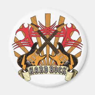 Hardrock-Gitarren Magnet