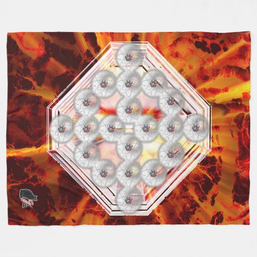 HardRock Vertical Fleecedecke (Vorderseite (Horizontal))