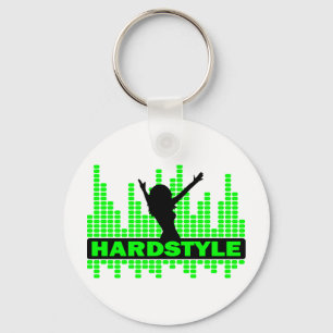 Hardstyle Dancer tempo design Schlüsselanhänger