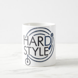 HARDSTYLE DJ - Metall-Design Kaffeetasse