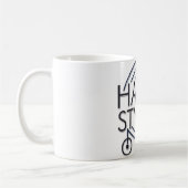HARDSTYLE DJ - Metall-Design Kaffeetasse (Links)