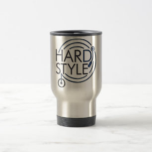 HARDSTYLE DJ - Metallentwurf Reisebecher