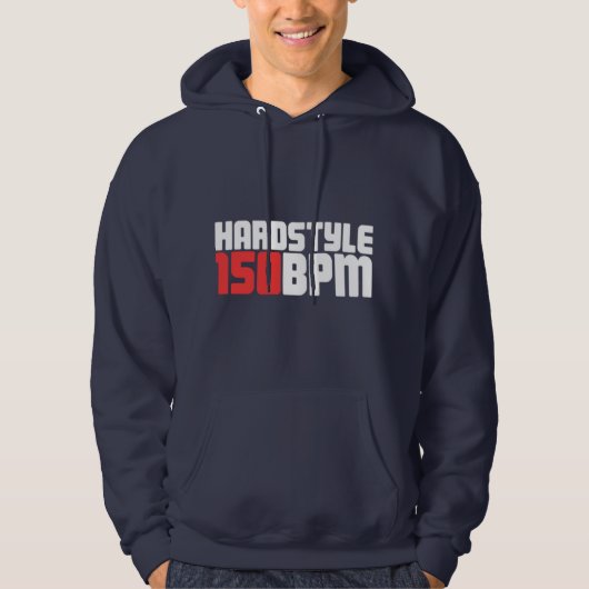 Hardstyle Electronic Music Gift für EDM Raver Hoodie (Vorderseite)