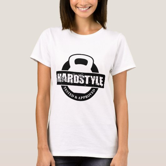 HARDSTYLE GEPRÜFT GENEHMIGT T-Shirt (Vorderseite)