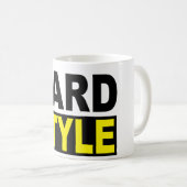 Hardstyle Kaffeetasse (VorderseiteRechts)