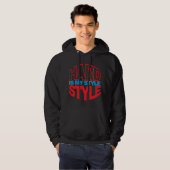 Hardstyle Kreis 2 Hoodie (Vorne ganz)