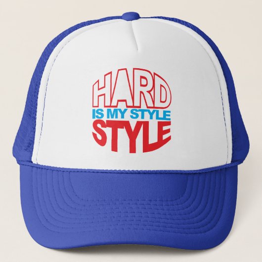 Hardstyle Kreis 2 Truckerkappe (Vorderseite)