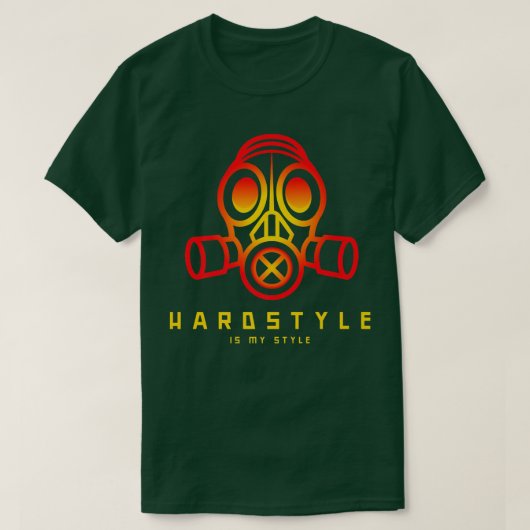 Hardstyle Music Hardcore EDM Hard Dance T-Shirt (Design vorne)