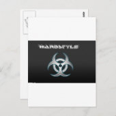 Hardstyle Postkarte (Vorne/Hinten)