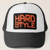 Hardstyle Quadrat Truckerkappe (Vorderseite)