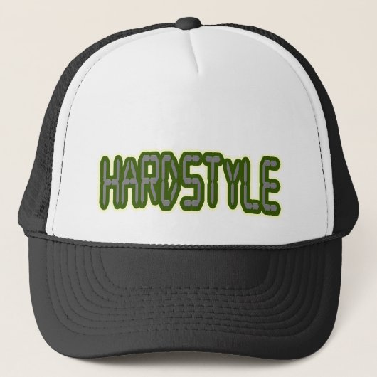 Hardstyle RAVE-Hut Truckerkappe (Vorderseite)
