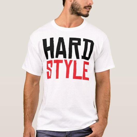 Hardstyle rohes V2 T-Shirt (Vorderseite)
