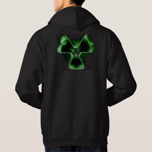Hardstyle Strahlung Hoodie (Rückseite)