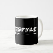 HARDSTYLE-T - Shirt Kaffeetasse (VorderseiteRechts)