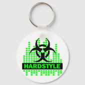 Hardstyle Tempo Design Schlüsselanhänger (Vorderseite)