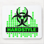 Hardstyle Tempoentwurf Mousepad (Vorne)