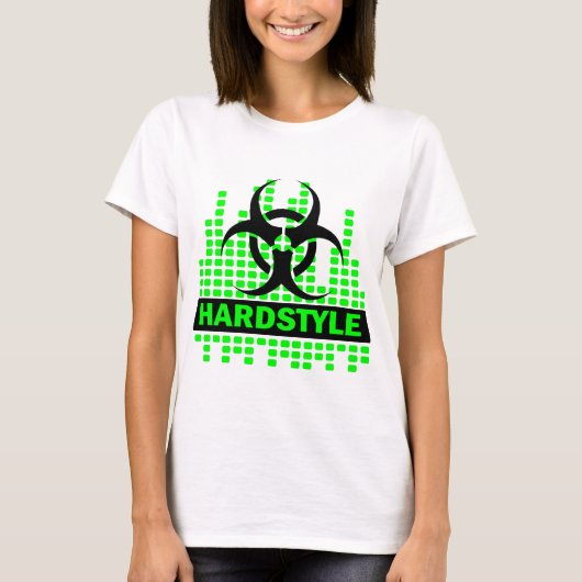 Hardstyle Tempoentwurf T-Shirt (Vorderseite)