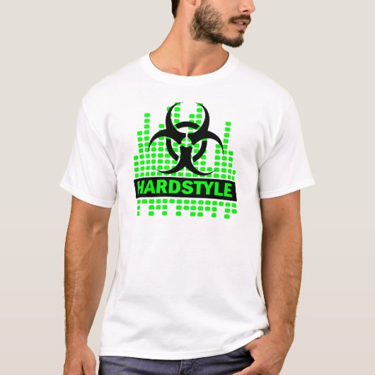 Hardstyle Tempoentwurf T-Shirt (Vorderseite)