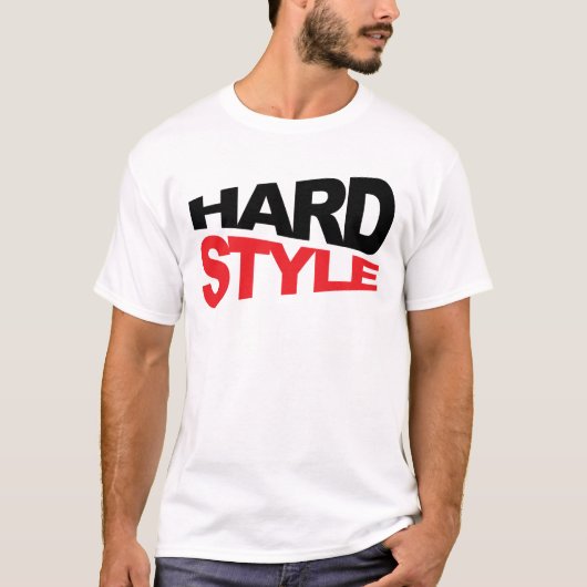 Hardstyle Verzerrung T-Shirt (Vorderseite)