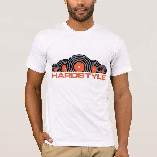 Hardstyle Vinyl T-Shirt (Vorderseite)