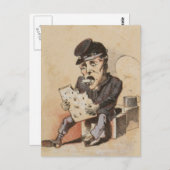 Hardtack Ziviles Kriegsleben Postkarte (Vorne/Hinten)