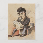 Hardtack Ziviles Kriegsleben Postkarte (Vorderseite)