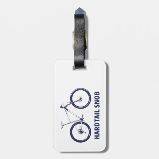 Hardtail Snob Gepäckanhänger (Rückseite vertikal)