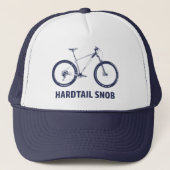 Hardtail Snob Truckerkappe (Vorderseite)