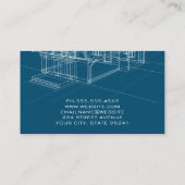 Hardware | Blue Print Schematics | Architekt Visitenkarte (Rückseite)