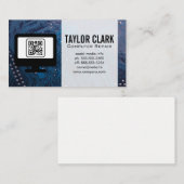 Hardware Electronics | QR-Code Visitenkarte (Vorne/Hinten)