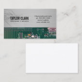 Hardware-Engineer für Schalttafeln | Techie Visitenkarte (Vorne/Hinten)