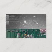 Hardware-Engineer für Schalttafeln | Technischer H Visitenkarte (Rückseite)