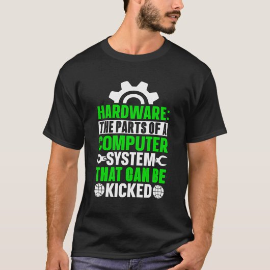 Hardware für die Teile eines Computersystems, die  T-Shirt (Vorderseite)