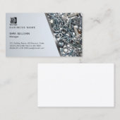 Hardware für Nuts und Bolzen - Geschäftskarte Visitenkarte (Vorne/Hinten)