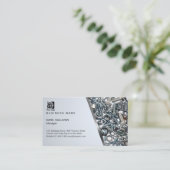 Hardware für Nuts und Bolzen - Geschäftskarte Visitenkarte (Stehend Vorderseite)