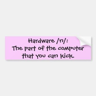 Hardware /n/: Das Teil des dieses Computers Sie… Autoaufkleber