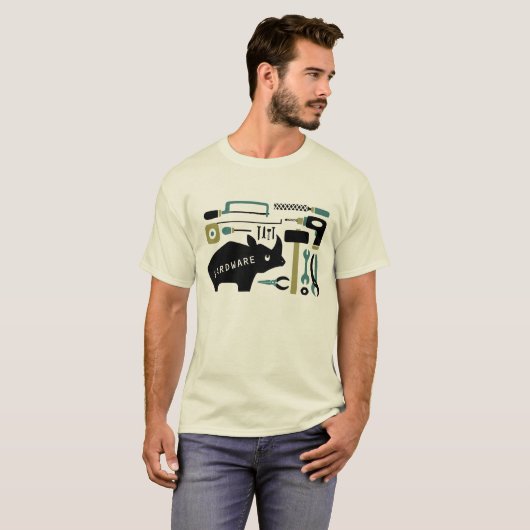 Hardware&Rhino T-Shirt (Vorne ganz)