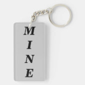 Hardware-Schlüsselkette des Segelns - Doppelseitig Schlüsselanhänger (Rückseite)